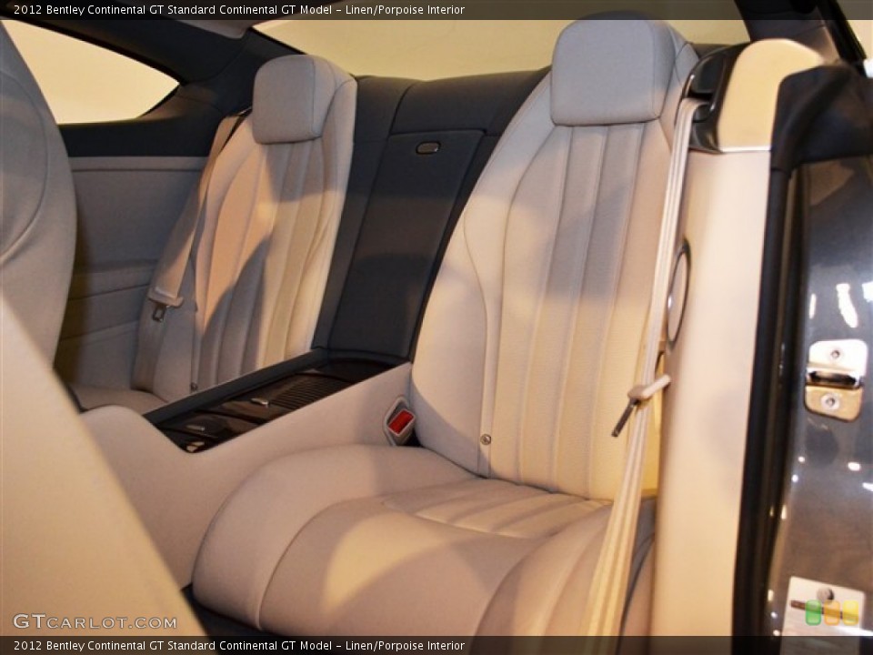 Linen/Porpoise Interior Photo for the 2012 Bentley Continental GT  #50191938