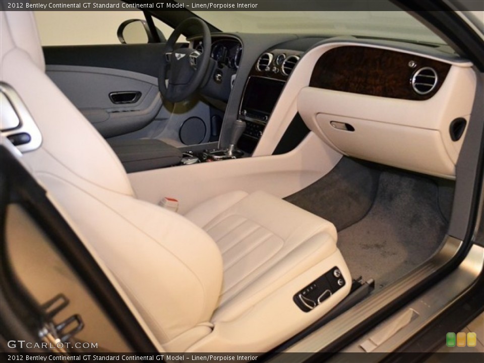 Linen/Porpoise Interior Photo for the 2012 Bentley Continental GT  #50191959