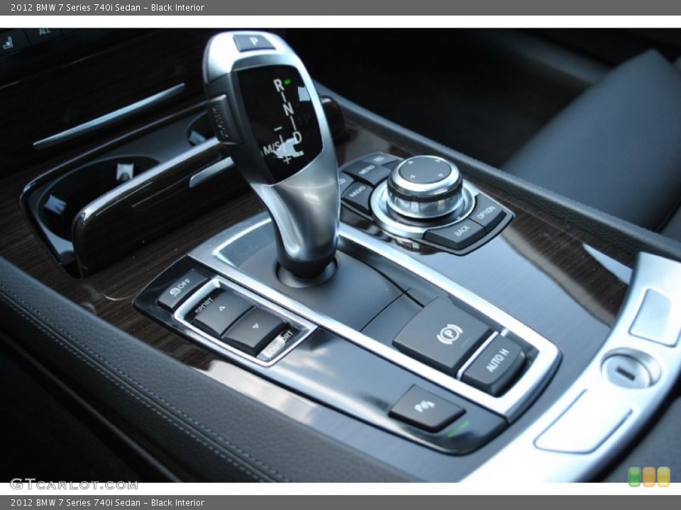 Black Interior Transmission for the 2012 BMW 7 Series 740i Sedan #50192406