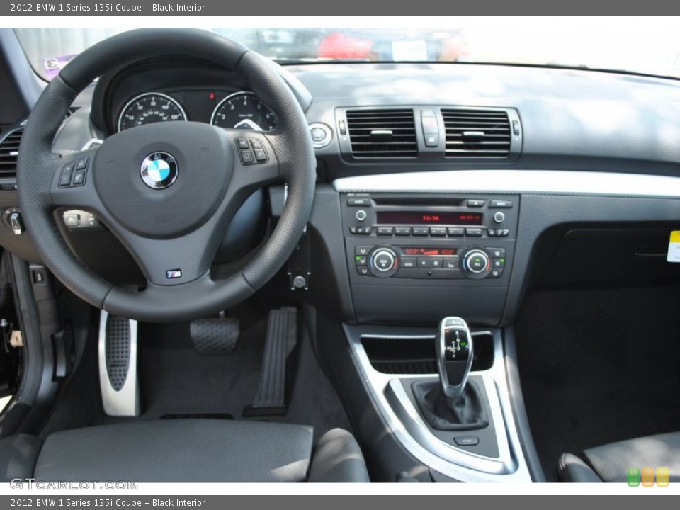 Black Interior Dashboard for the 2012 BMW 1 Series 135i Coupe #50192538
