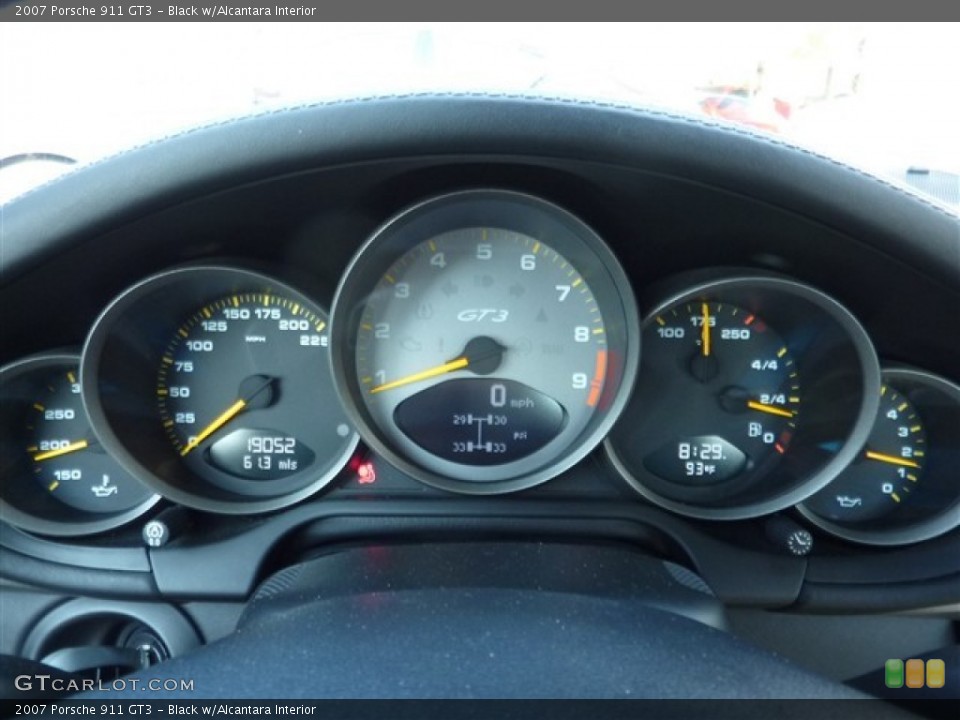 Black w/Alcantara Interior Gauges for the 2007 Porsche 911 GT3 #50193213