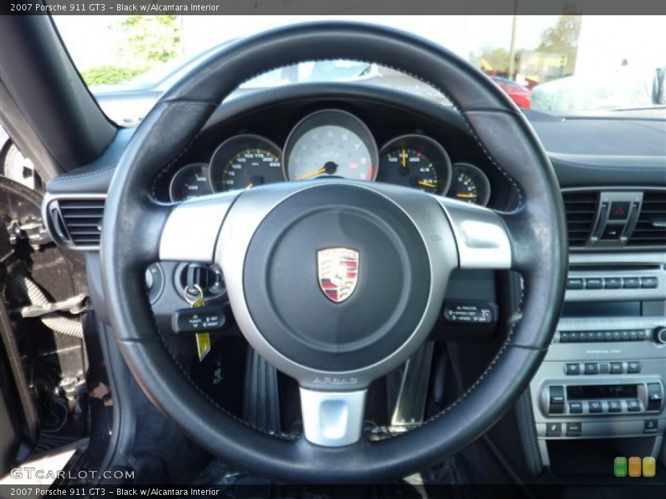 Black w/Alcantara Interior Steering Wheel for the 2007 Porsche 911 GT3 #50193228
