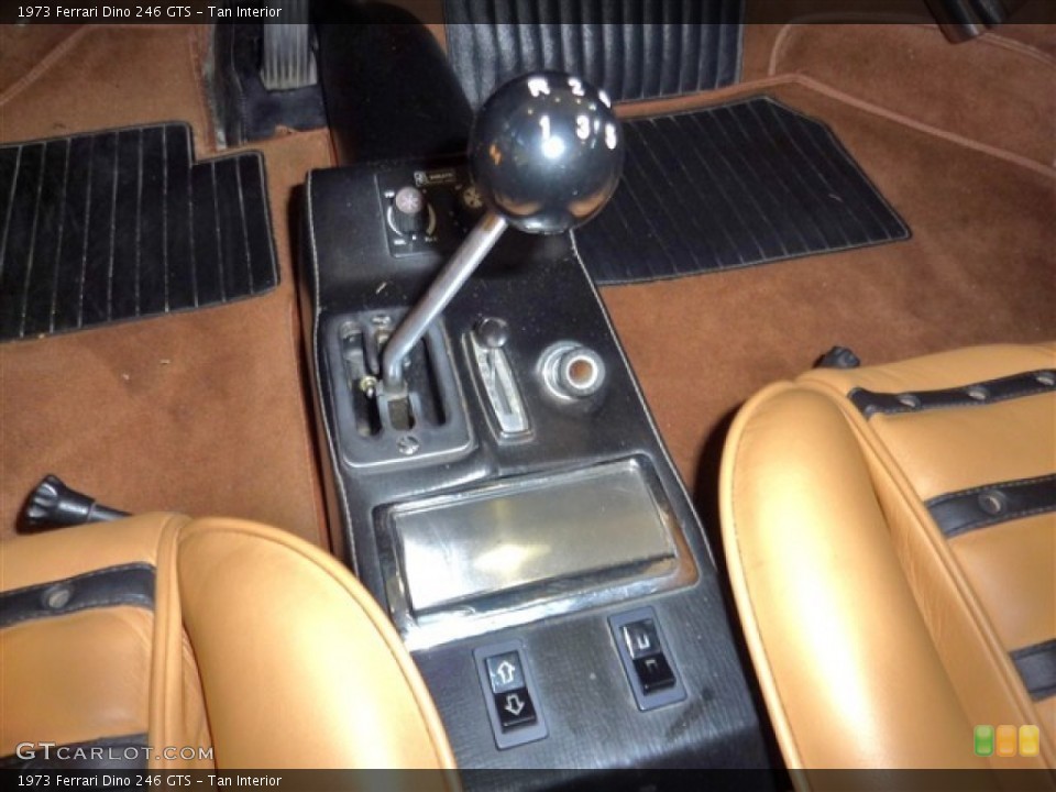 Tan Interior Transmission for the 1973 Ferrari Dino 246 GTS #50193816