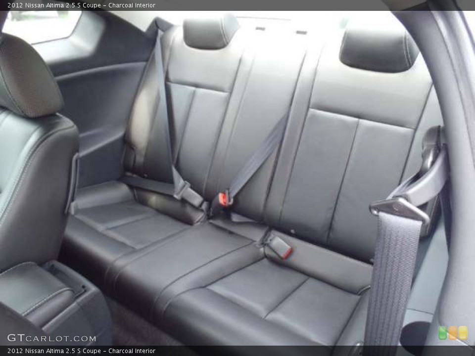 Charcoal Interior Photo for the 2012 Nissan Altima 2.5 S Coupe #50194368