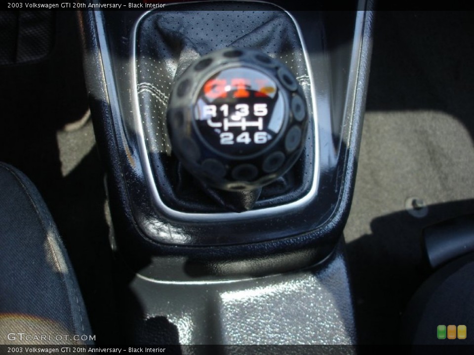 Black Interior Transmission for the 2003 Volkswagen GTI 20th Anniversary #50198508