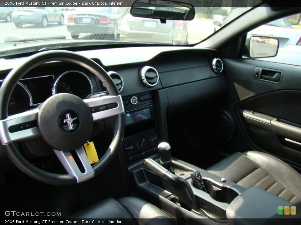 Dark Charcoal Interior Prime Interior for the 2006 Ford Mustang GT Premium Coupe #50199411