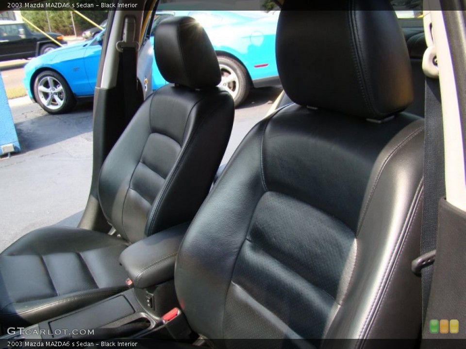 Black Interior Photo for the 2003 Mazda MAZDA6 s Sedan #50200833