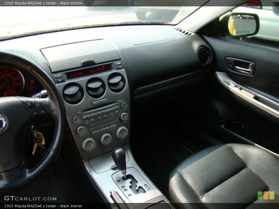 Black Interior Photo for the 2003 Mazda MAZDA6 s Sedan #50200935