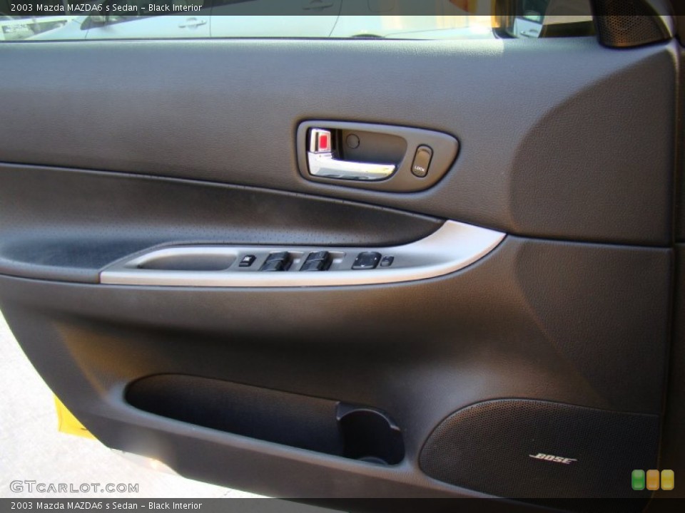 Black Interior Door Panel for the 2003 Mazda MAZDA6 s Sedan #50200950