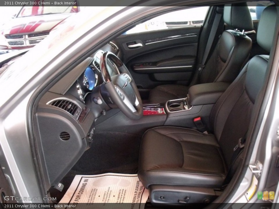Black Interior Photo for the 2011 Chrysler 300 C Hemi #50201103