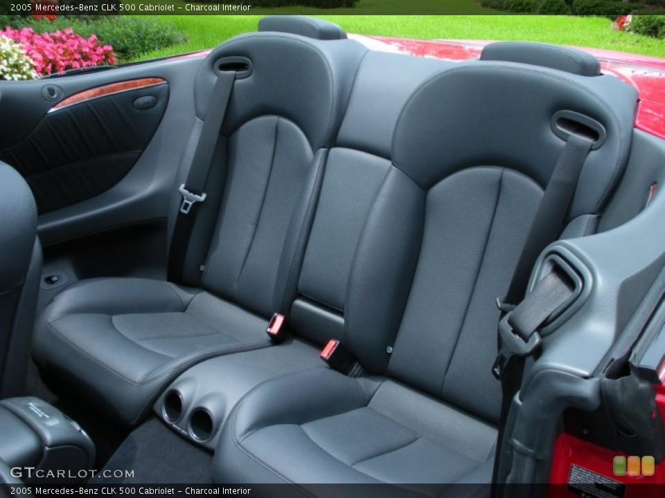 Charcoal Interior Photo for the 2005 Mercedes-Benz CLK 500 Cabriolet #50202120