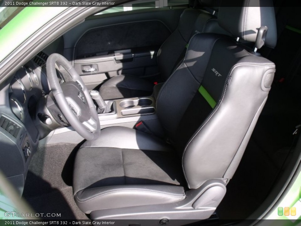 Dark Slate Gray Interior Photo for the 2011 Dodge Challenger SRT8 392 #50203224