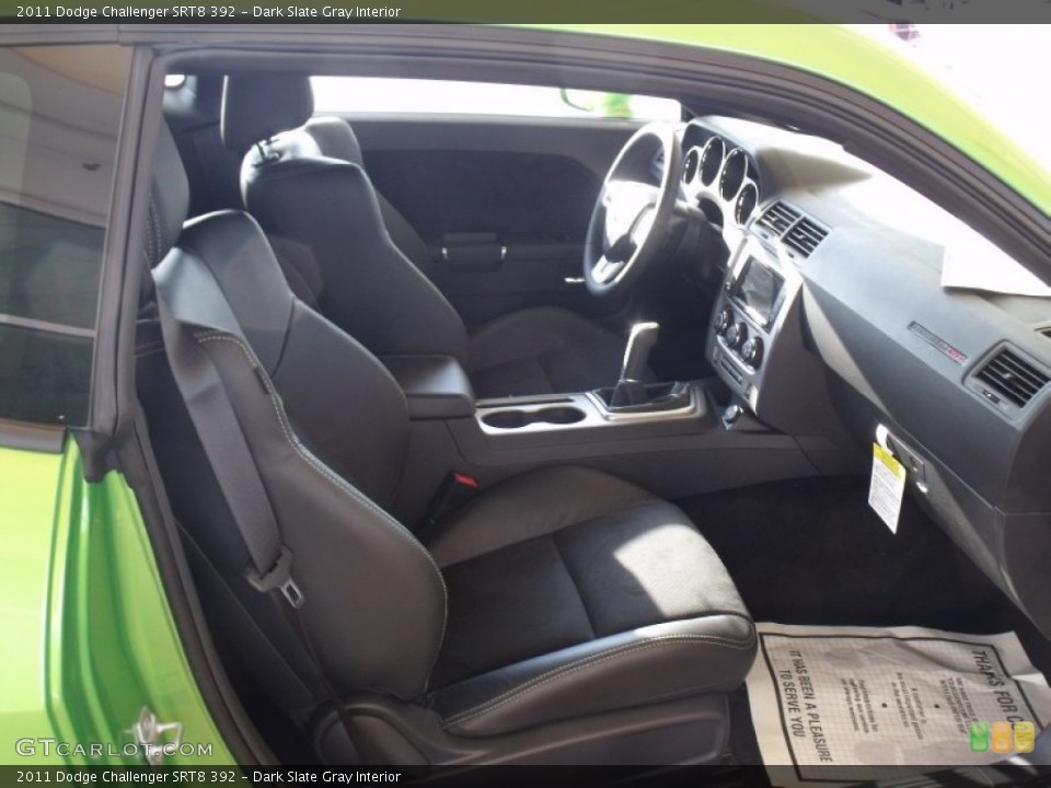 Dark Slate Gray Interior Photo for the 2011 Dodge Challenger SRT8 392 #50203251
