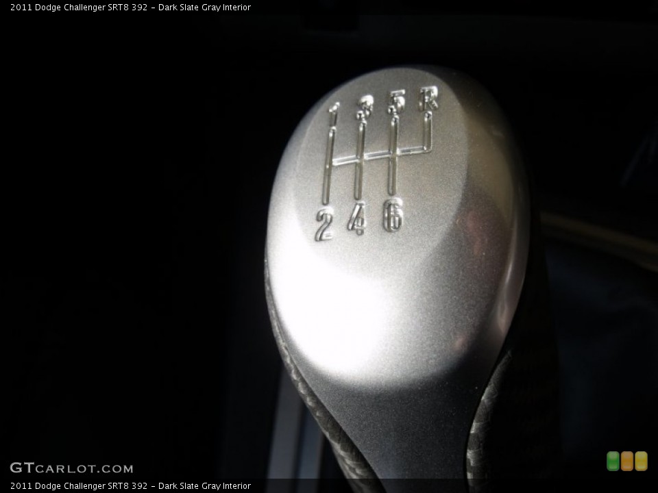 Dark Slate Gray Interior Transmission for the 2011 Dodge Challenger SRT8 392 #50203281