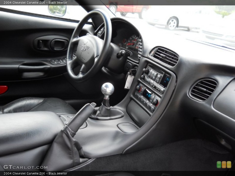 Black Interior Dashboard for the 2004 Chevrolet Corvette Z06 #50203449