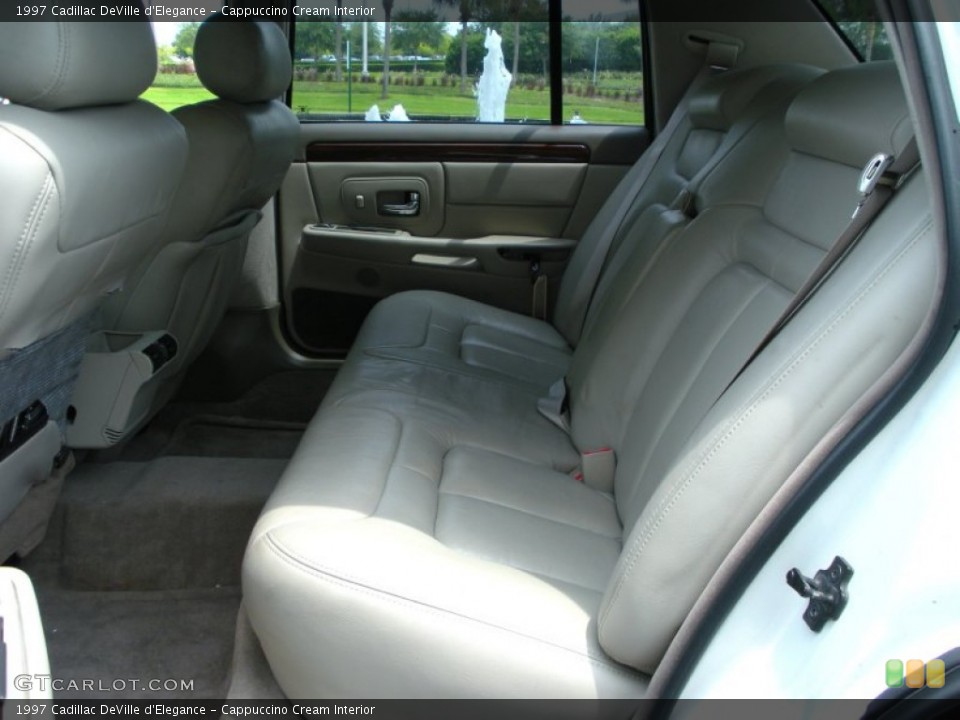 Cappuccino Cream Interior Photo for the 1997 Cadillac DeVille d'Elegance #50204847