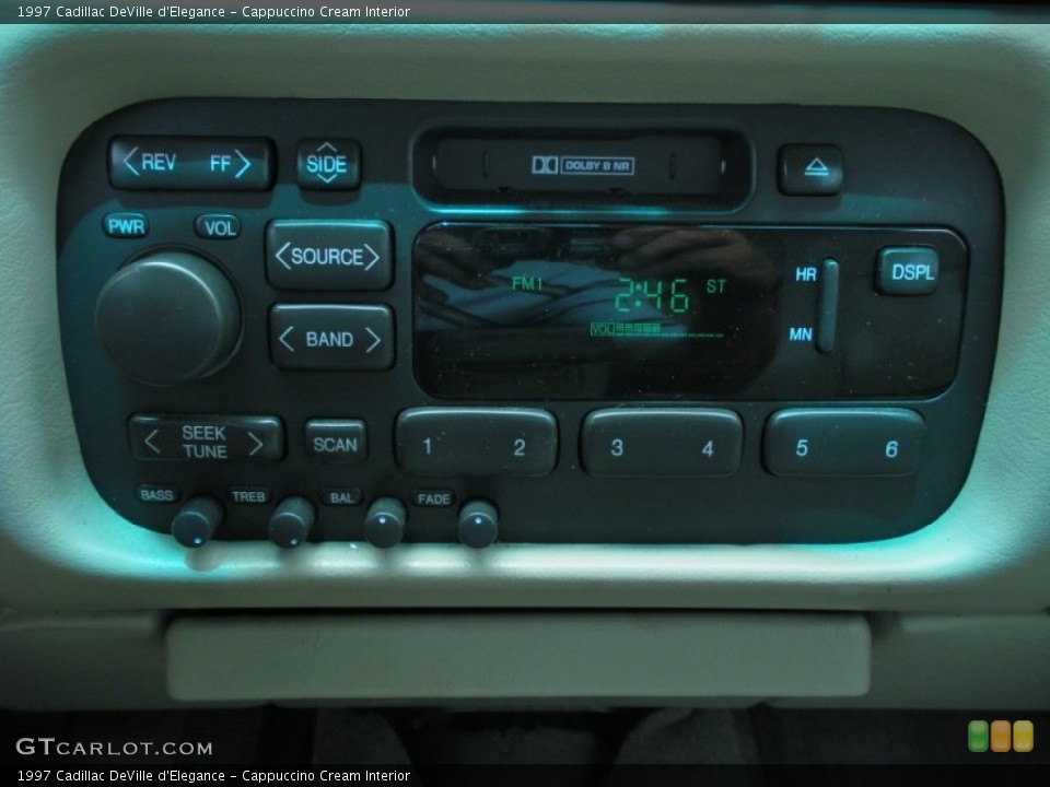 Cappuccino Cream Interior Controls for the 1997 Cadillac DeVille d'Elegance #50204964