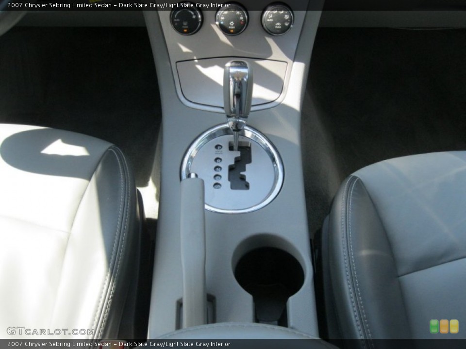 Dark Slate Gray/Light Slate Gray Interior Transmission for the 2007 Chrysler Sebring Limited Sedan #50205381