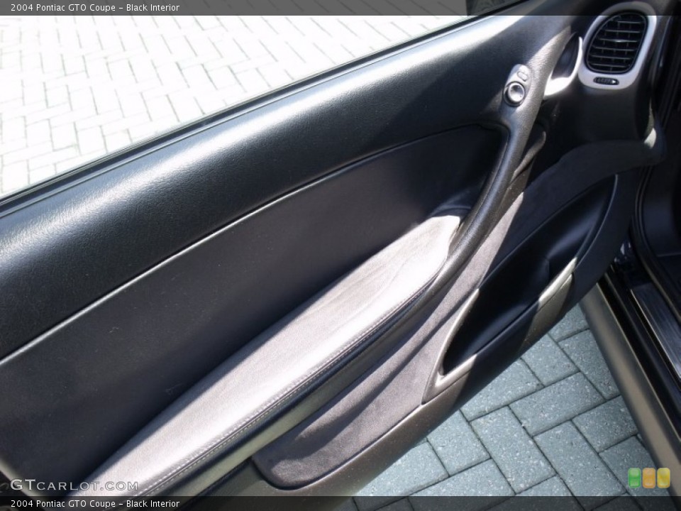Black Interior Door Panel for the 2004 Pontiac GTO Coupe #50206443