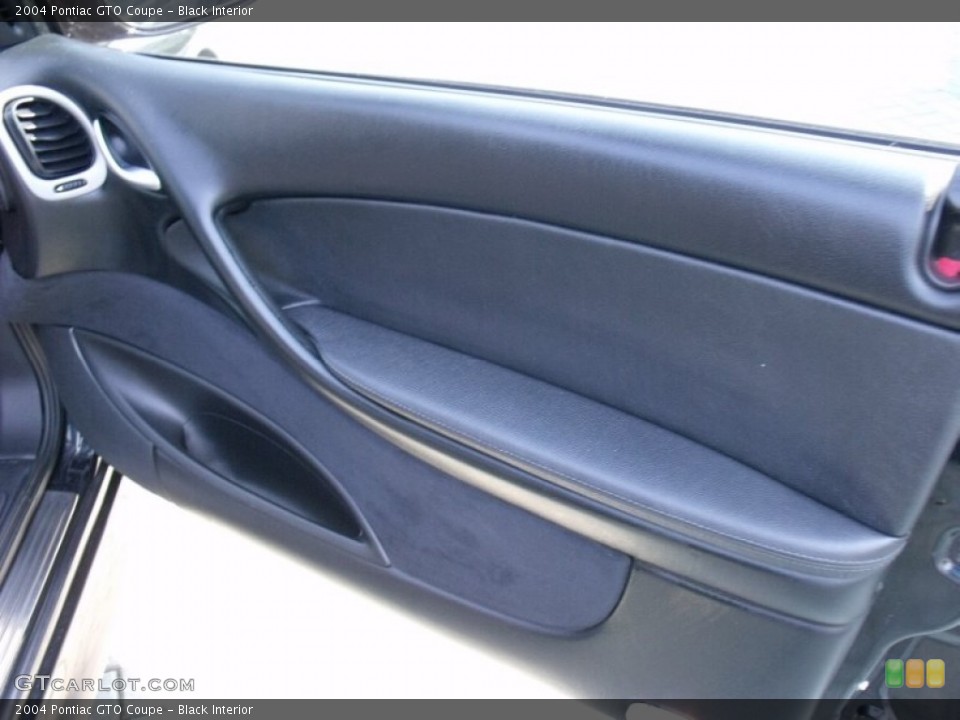 Black Interior Door Panel for the 2004 Pontiac GTO Coupe #50206491