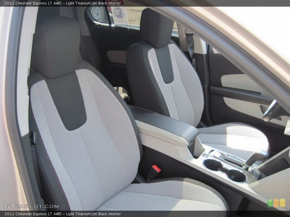 Light Titanium/Jet Black Interior Photo for the 2011 Chevrolet Equinox LT AWD #50207268