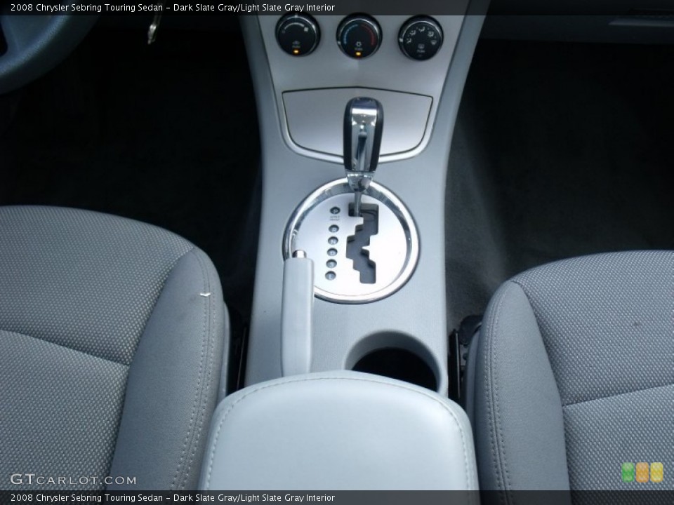 Dark Slate Gray/Light Slate Gray Interior Transmission for the 2008 Chrysler Sebring Touring Sedan #50208606