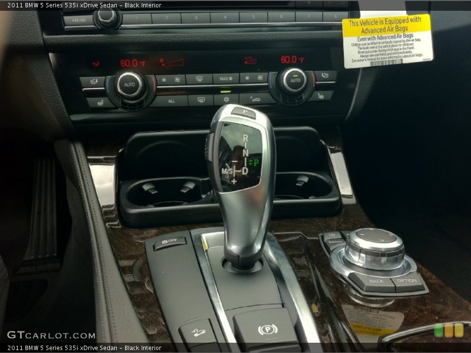 Black Interior Transmission for the 2011 BMW 5 Series 535i xDrive Sedan #50214444