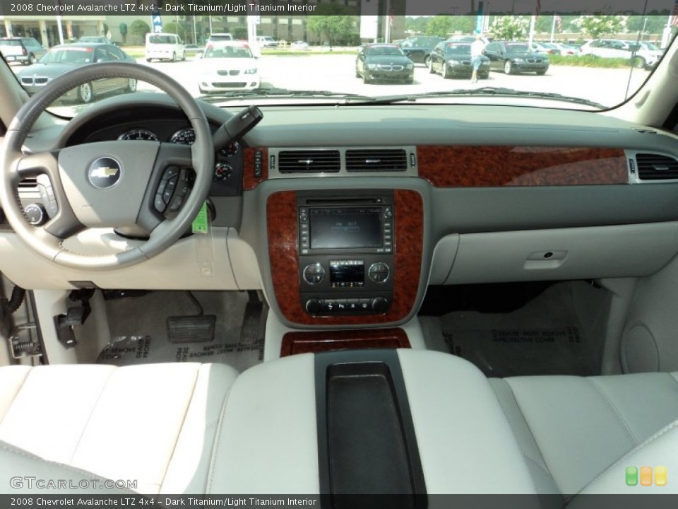 Dark Titanium/Light Titanium Interior Dashboard for the 2008 Chevrolet Avalanche LTZ 4x4 #50215338