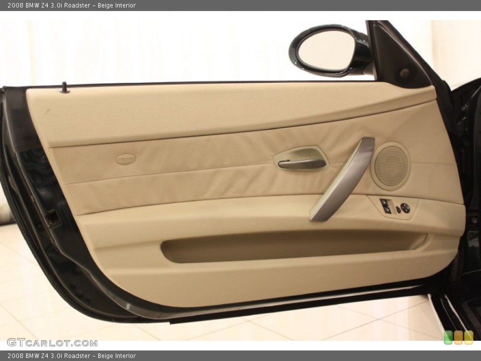 Beige Interior Door Panel for the 2008 BMW Z4 3.0i Roadster #50215641