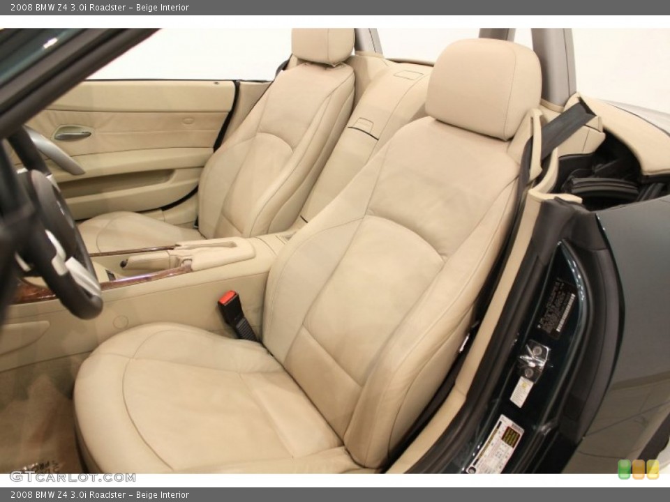 Beige Interior Photo for the 2008 BMW Z4 3.0i Roadster #50215689