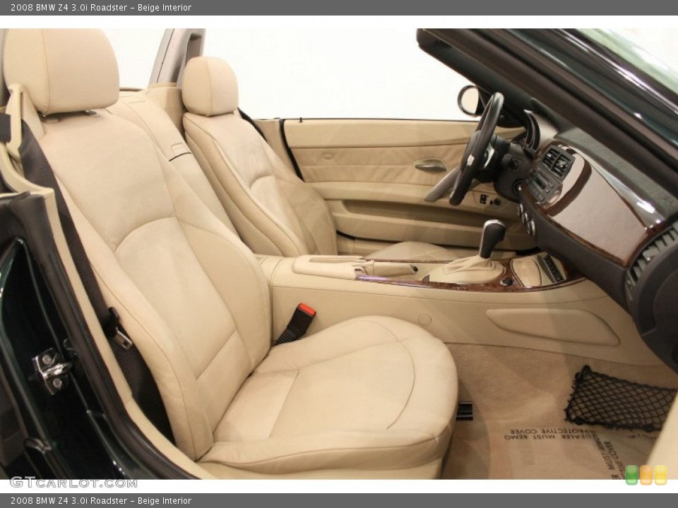 Beige Interior Photo for the 2008 BMW Z4 3.0i Roadster #50215764