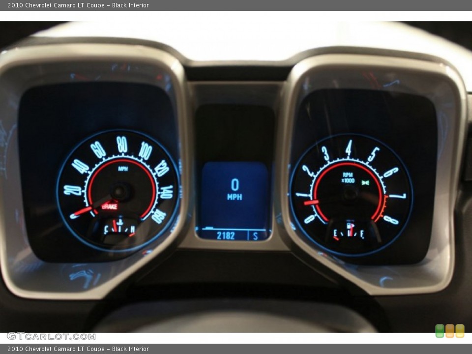 Black Interior Gauges for the 2010 Chevrolet Camaro LT Coupe #50217828