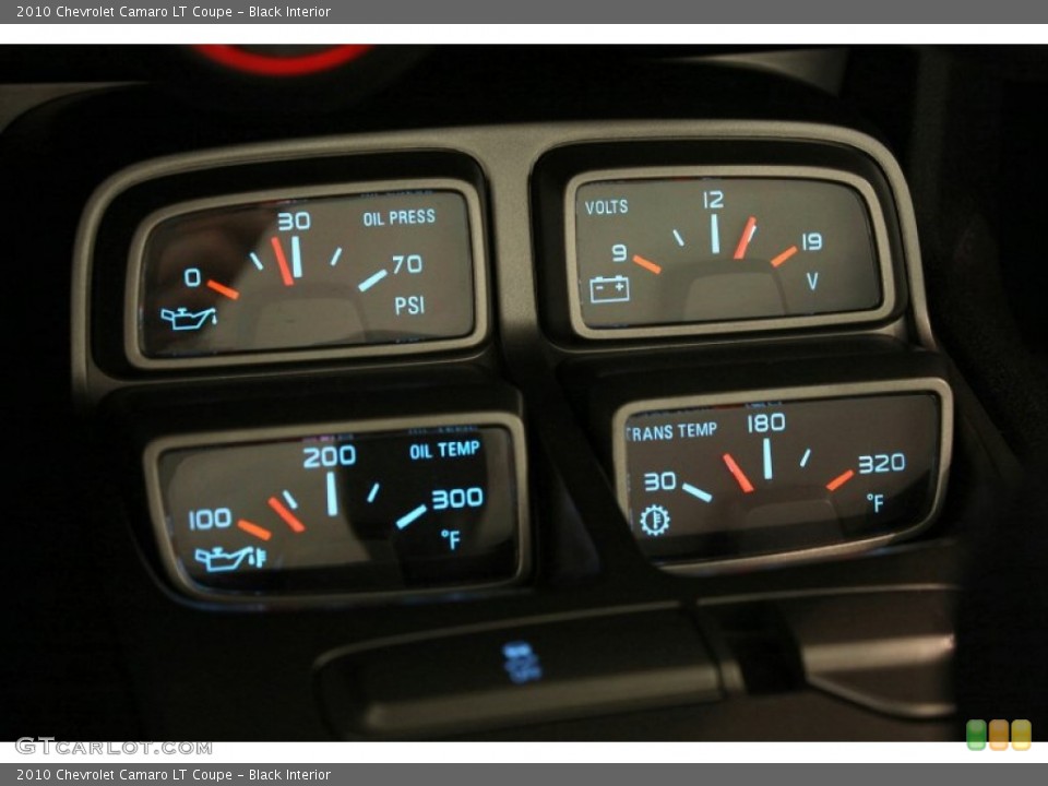 Black Interior Gauges for the 2010 Chevrolet Camaro LT Coupe #50217846