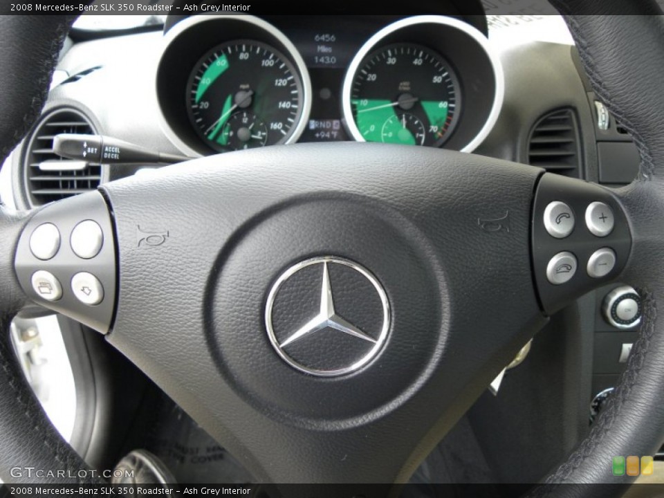 Ash Grey Interior Steering Wheel for the 2008 Mercedes-Benz SLK 350 Roadster #50221986