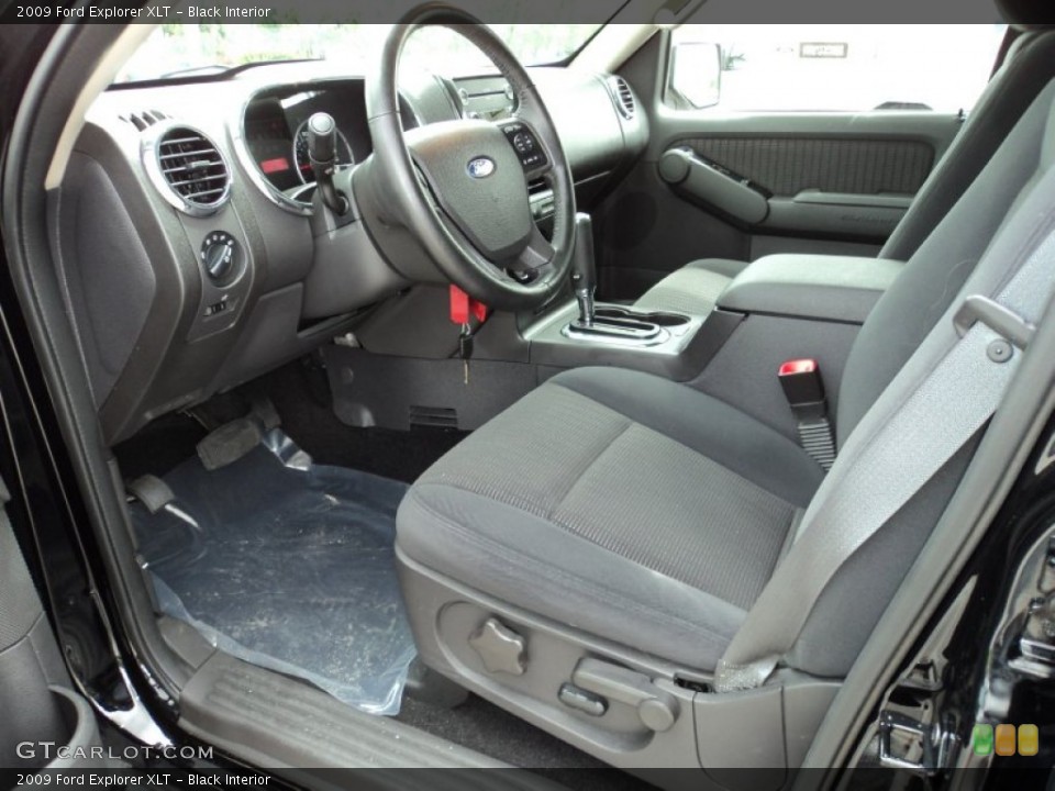 Black Interior Photo for the 2009 Ford Explorer XLT #50222799