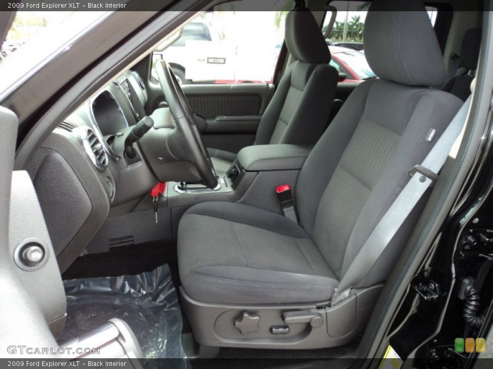 Black Interior Photo for the 2009 Ford Explorer XLT #50222814