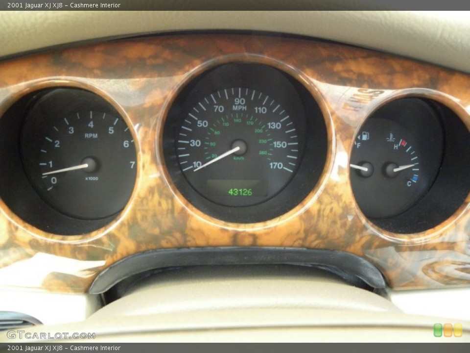 Cashmere Interior Gauges for the 2001 Jaguar XJ XJ8 #50223135