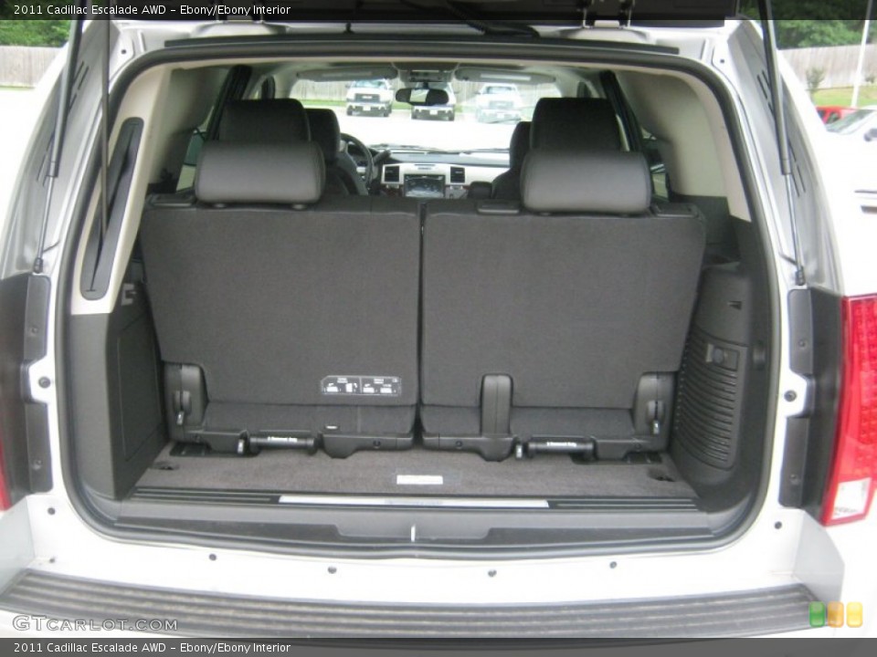 Ebony/Ebony Interior Trunk for the 2011 Cadillac Escalade AWD #50224017