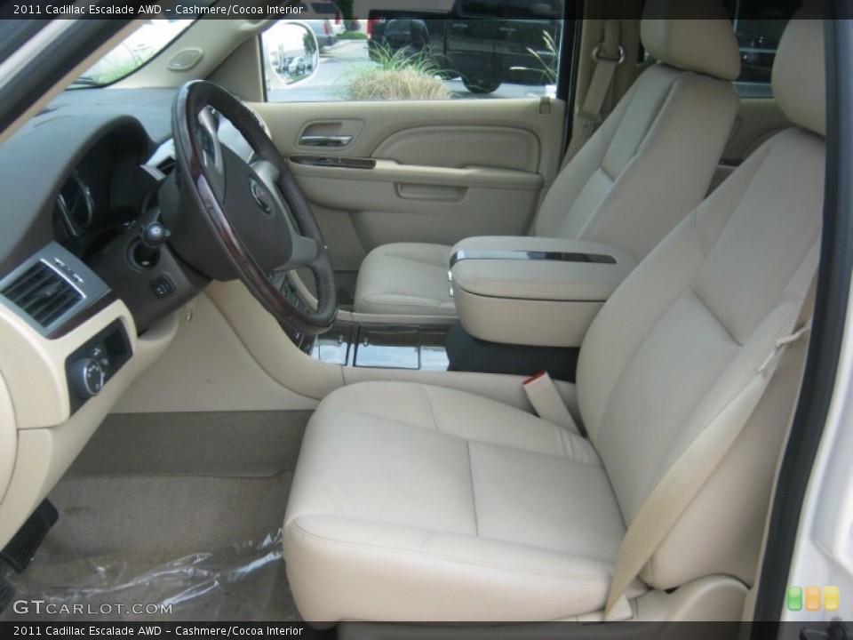 Cashmere/Cocoa Interior Photo for the 2011 Cadillac Escalade AWD #50224161