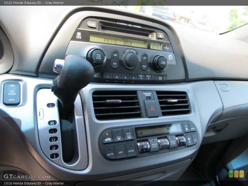 Gray Interior Controls for the 2010 Honda Odyssey EX #50225967