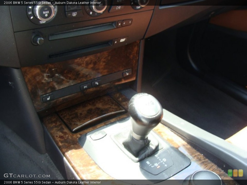 Auburn Dakota Leather Interior Transmission for the 2006 BMW 5 Series 550i Sedan #50226723