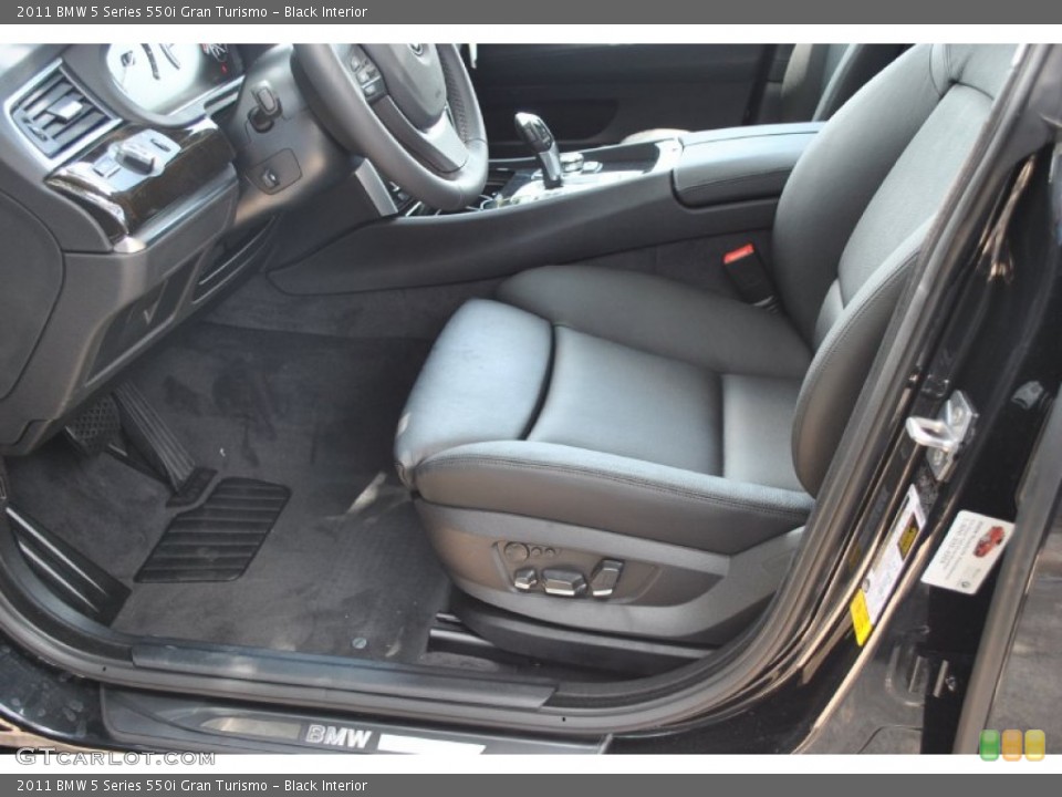 Black Interior Photo for the 2011 BMW 5 Series 550i Gran Turismo #50226921