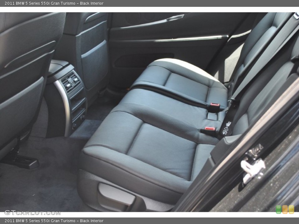Black Interior Photo for the 2011 BMW 5 Series 550i Gran Turismo #50226951