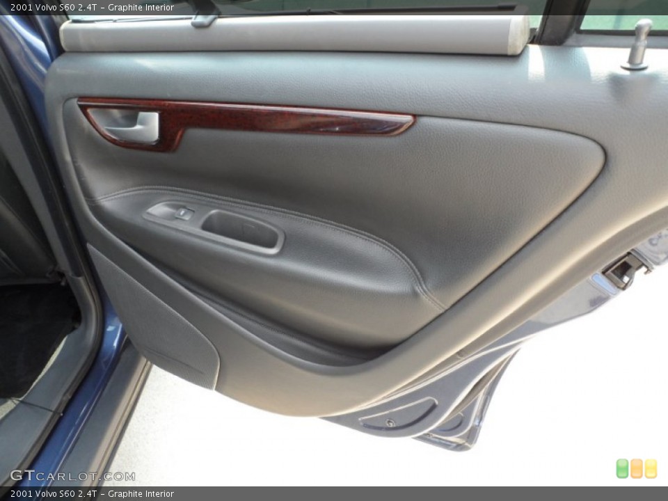Graphite Interior Door Panel for the 2001 Volvo S60 2.4T #50228217
