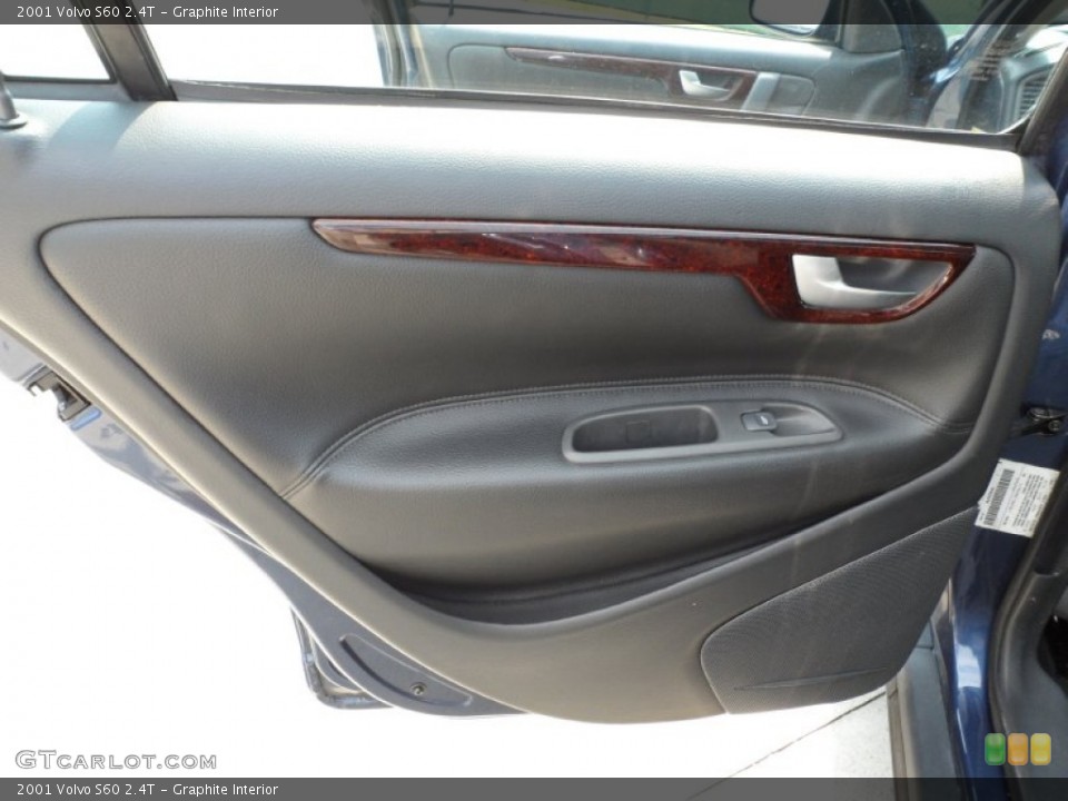 Graphite Interior Door Panel for the 2001 Volvo S60 2.4T #50228244