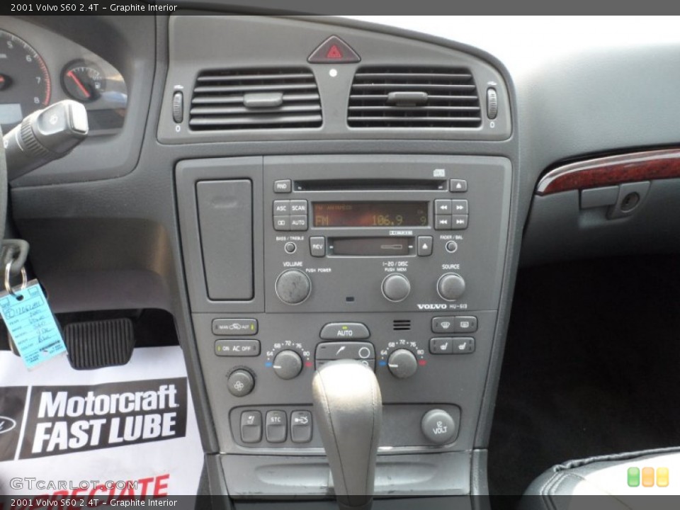 Graphite Interior Controls for the 2001 Volvo S60 2.4T #50228325