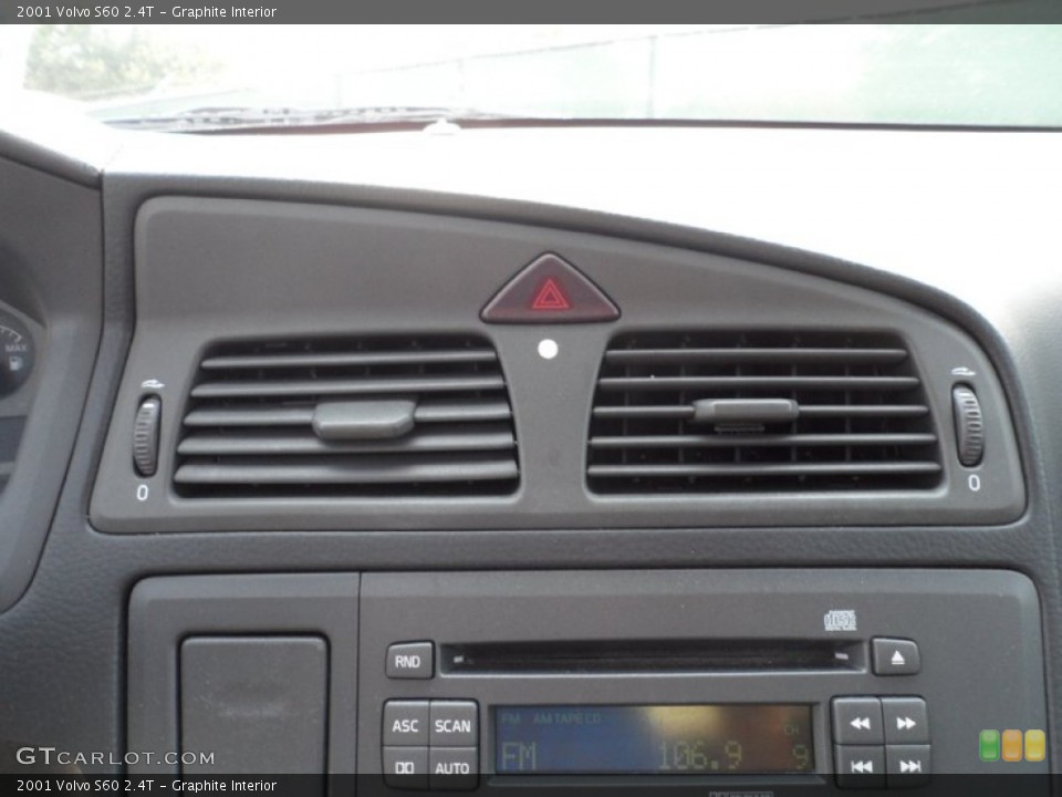 Graphite Interior Controls for the 2001 Volvo S60 2.4T #50228331