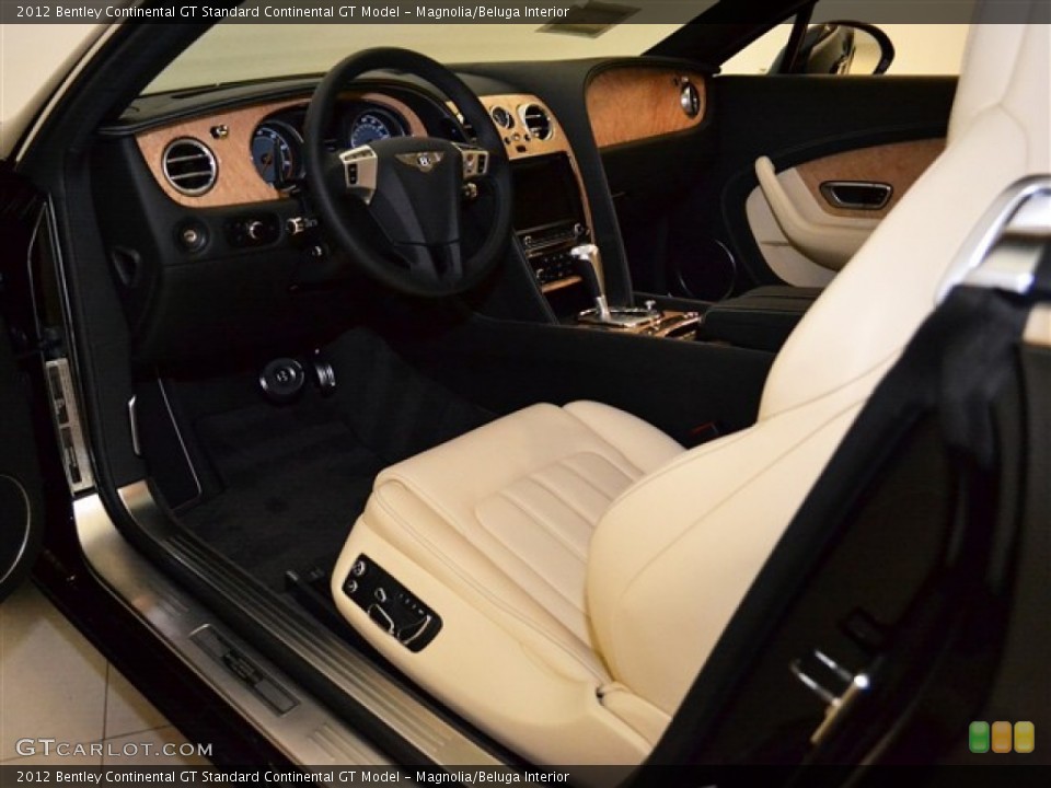 Magnolia/Beluga Interior Photo for the 2012 Bentley Continental GT  #50231665