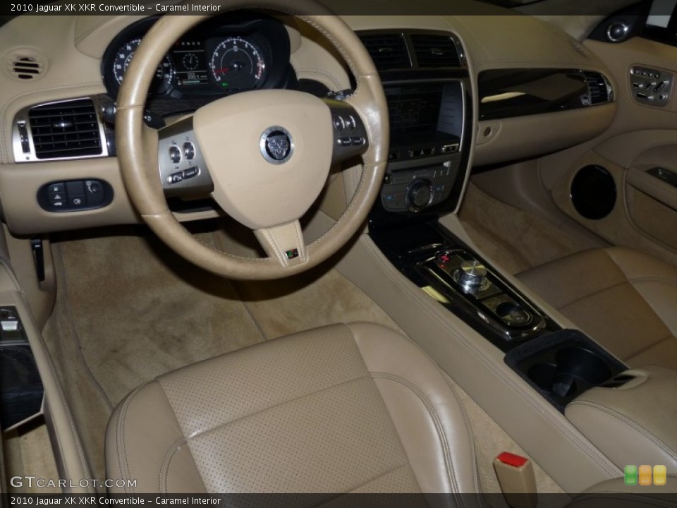 Caramel Interior Photo for the 2010 Jaguar XK XKR Convertible #50231734