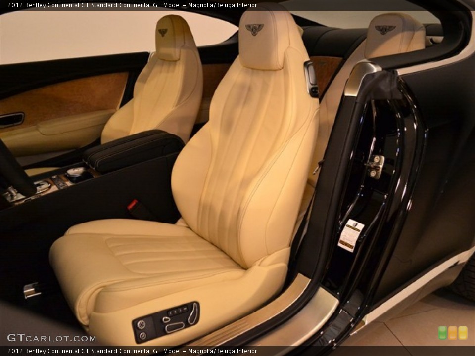 Magnolia/Beluga Interior Photo for the 2012 Bentley Continental GT  #50231743